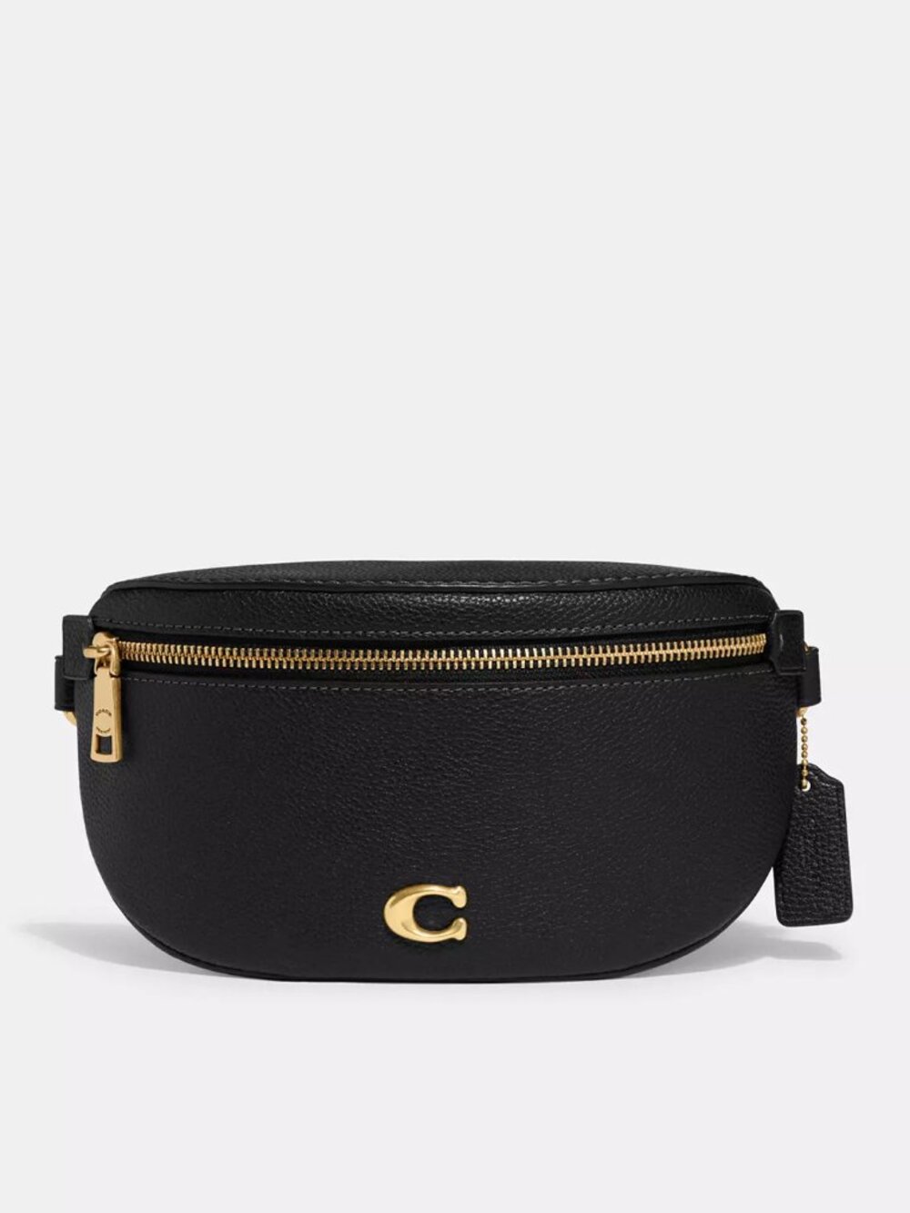 Coach Bethany Belt Bag Black Leather - Picture 4 of 13